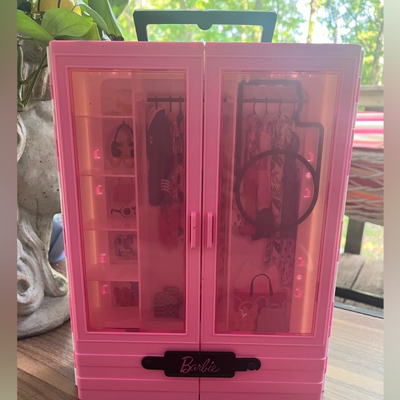 Barbie Other - Vintage 90s Pink/Magenta Caboodles Makeup Case Model # 5622 Mirror Tierd likened